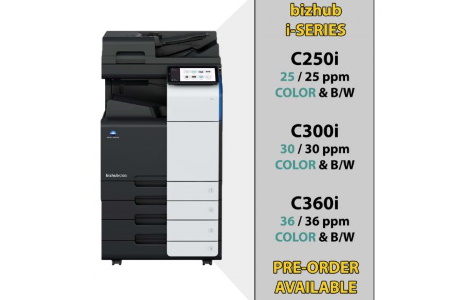 Preorder A Bizhub C250i Bizhub C300i Bizhub C360i