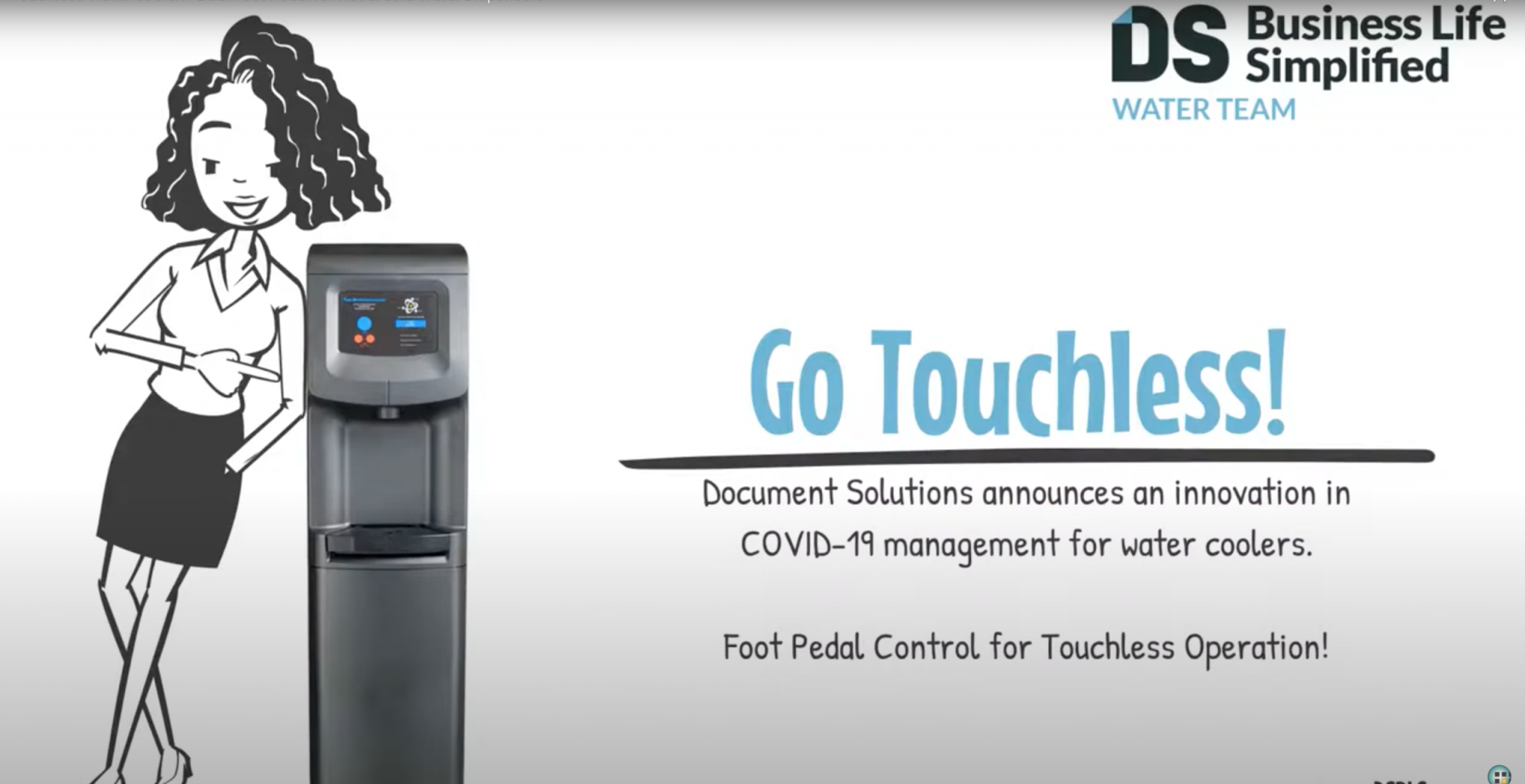 Preorder A Touchless Foot Pedal For Your Office Water Cooler in New