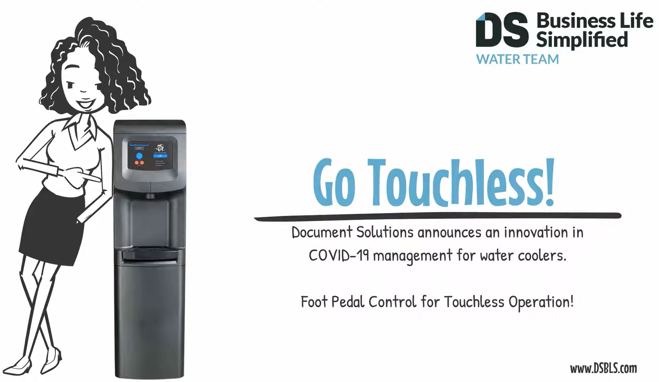 Touchless Water Cooler