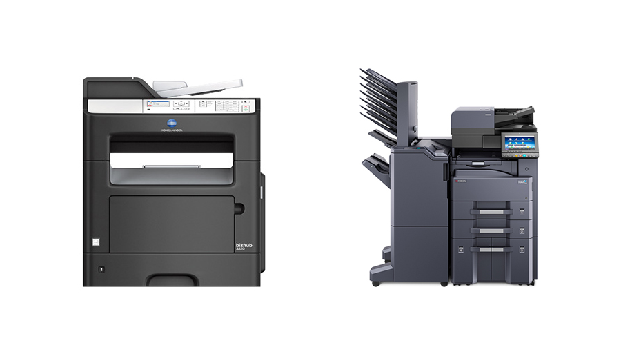 office copier konica minolta and kyocera models