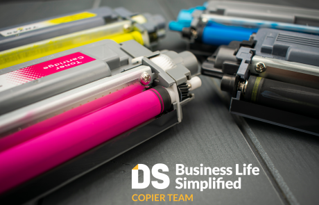 Toner picture with Document Solutions logo