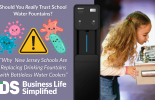 New Jersey schools replacing old drinking fountains with bottleless water coolers to improve student health and safety