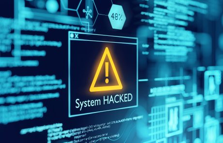 System hacked warning