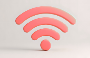 Red Wi-Fi icon