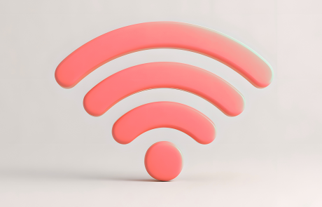 Red Wi-Fi icon