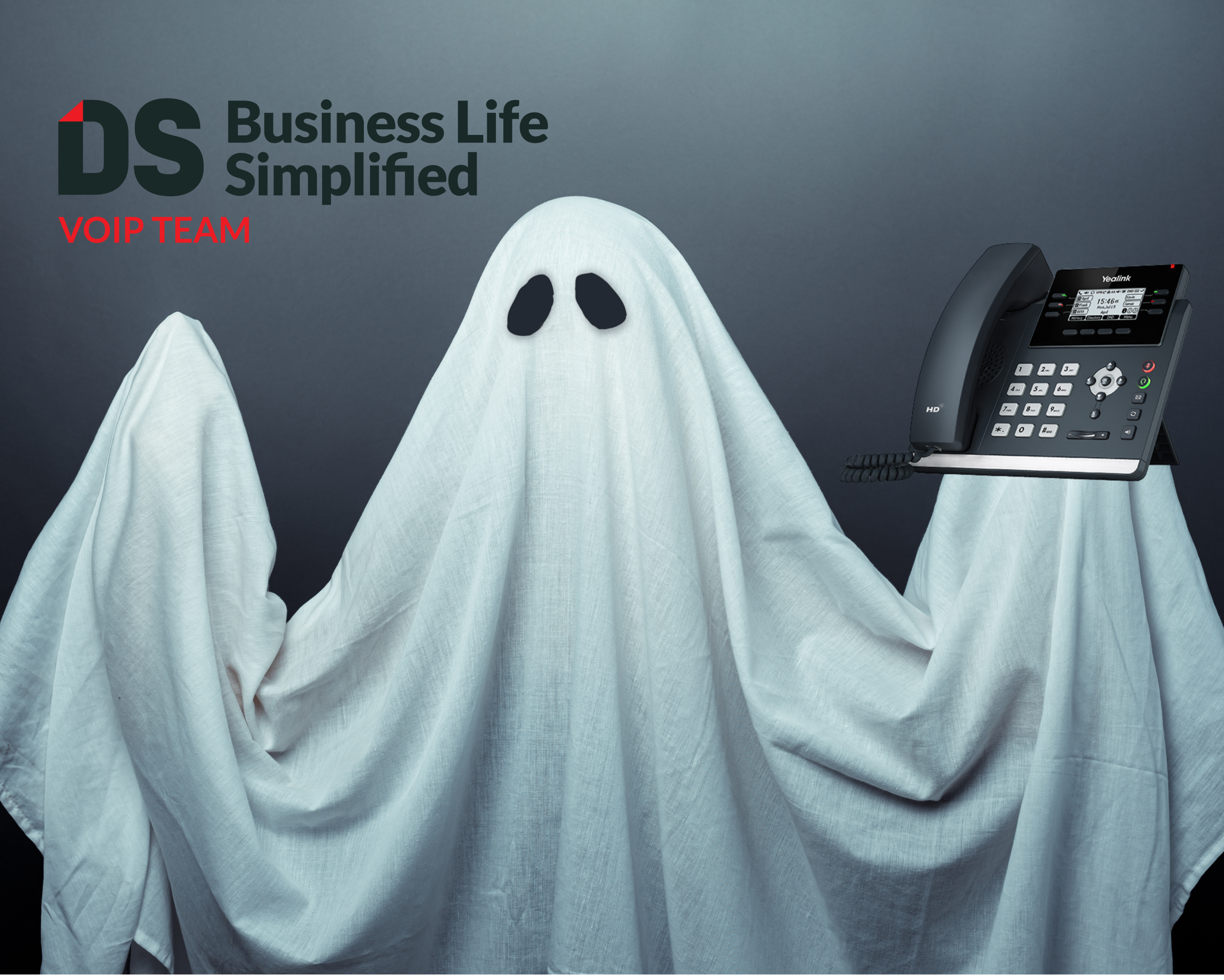 Ghost with VoIP phone system