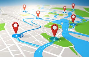 Multiple locations on map