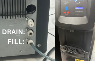 Water Cooler Drain and Fill Line