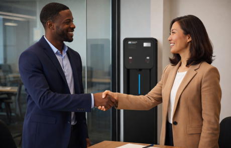 Water Cooler and Business First Impression