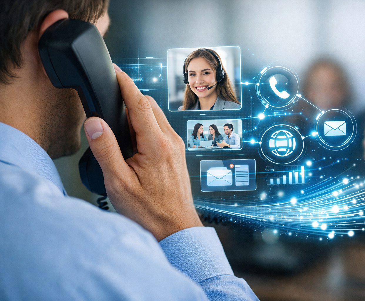 Phone Network Communication