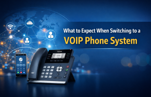 VOIP system transition picture